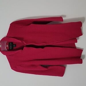 Rachel Zoe Wool Blend Open Coat, Size Small